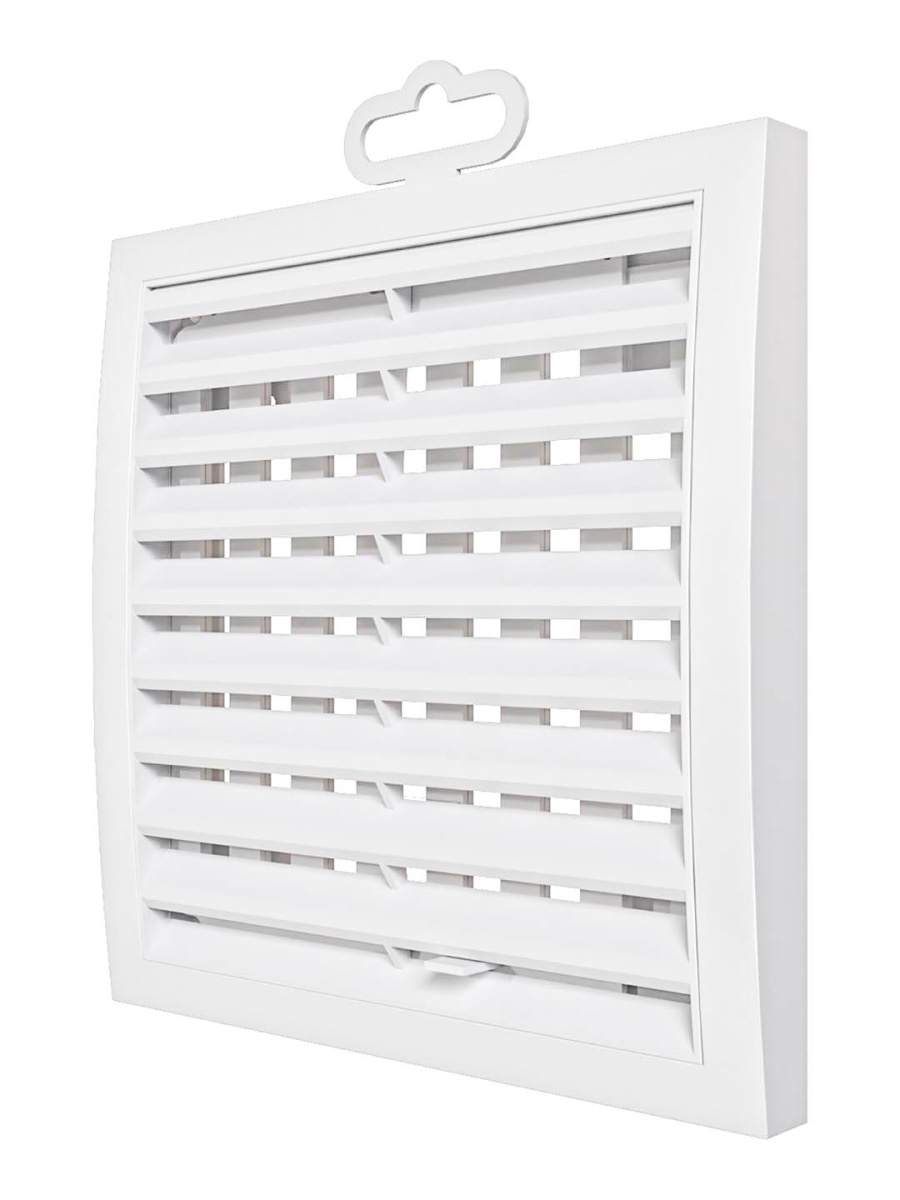 Решетка вентиляционная регулируемая, из ABS пластика 150х150