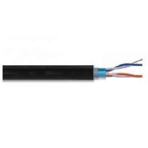 Кабель витая пара U/UTP кат.5E 2х2х24AWG solid CCA PVC сер. (м) PROCONNECT 01-0022-3