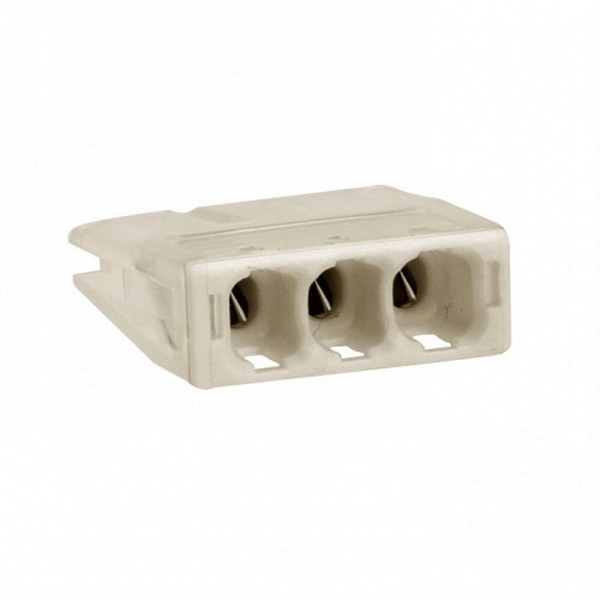 Строительно-монтажная клемма СМК 2273-243 (с пастой) 3 отверстия 0,5-2.5мм2 (100шт.) EKF PROxima