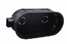 Коробка монтажная Plast Electro 2-ая для сплошных стен 140х63х43 с крепежом IP20 PE 000 023
