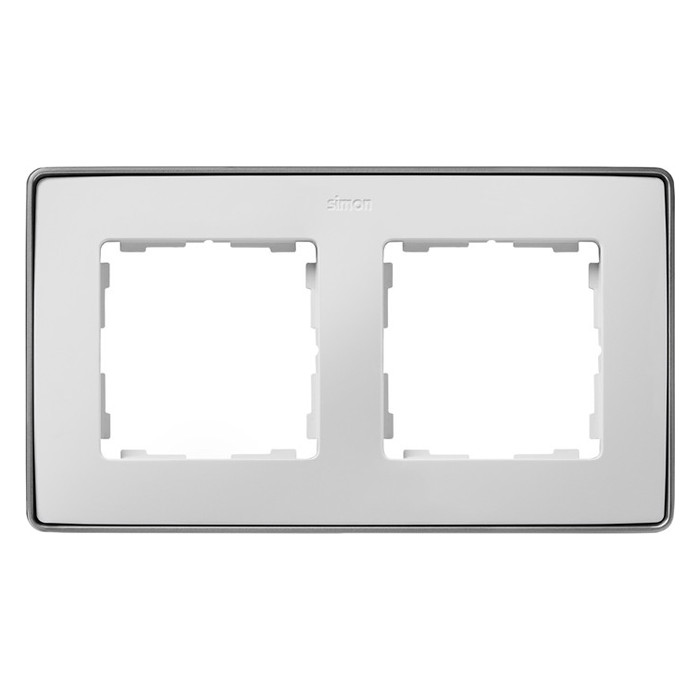 Рамка 2 поста Simon SIMON 82 DETAIL, белый, 8201620-243
